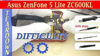 Asus ZenFone 5 Lite ZC600KL (Asus ZenFone 5Q) 📱 Teardown Take apart Tutorial