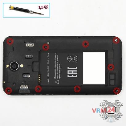 How to disassemble Asus ZenFone Go ZC451TG, Step 3/1