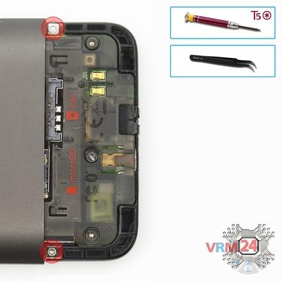 How to disassemble HTC Desire HD, Step 5/1