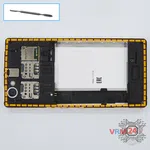 How to disassemble Sony Xperia M, Step 4/1