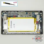 How to disassemble Asus ZenPad C Z170MG, Step 8/1