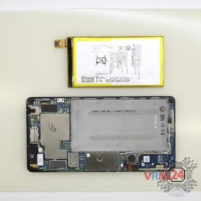 How to disassemble Sony Xperia C4, Step 5/2