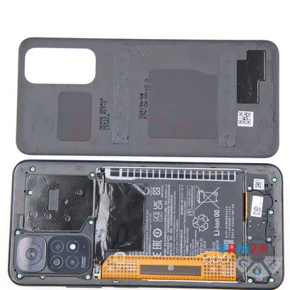 How to disassemble Xiaomi Redmi Note 11S, Step 3/2