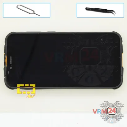 How to disassemble uleFone Armor 5, Step 1/1