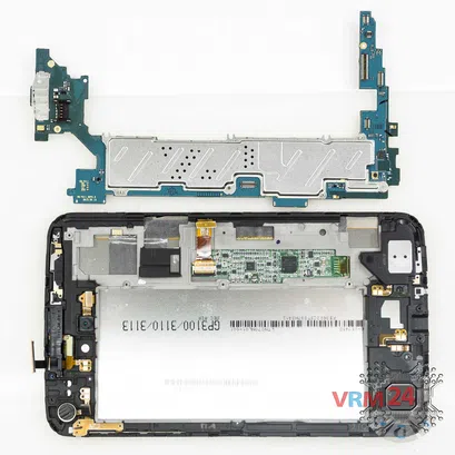 How to disassemble Samsung Galaxy Tab 3 7.0'' SM-T211, Step 8/2