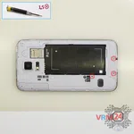 How to disassemble Samsung Galaxy S5 SM-G900, Step 6/1