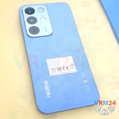 How to disassemble Realme C85, Step 1/1