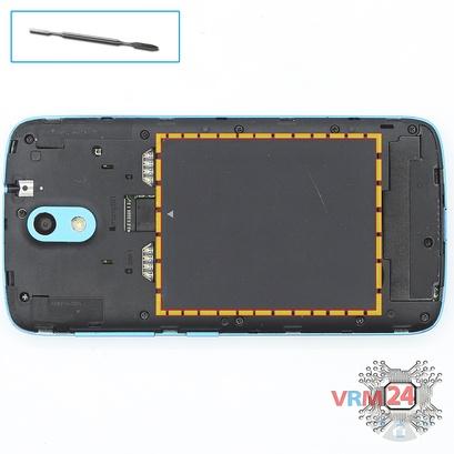 How to disassemble HTC Desire 526G, Step 2/1