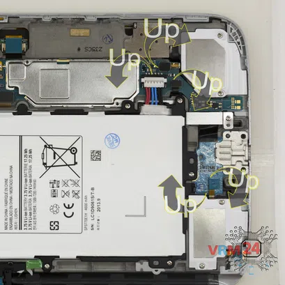 Как разобрать Samsung Galaxy Note 8.0'' GT-N5100, Шаг 3/4