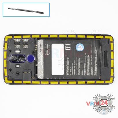 How to disassemble Haier I6 Infinity, Step 4/1