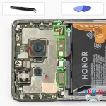 How to disassemble Honor X9c, Step 14/1