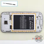 Как разобрать Samsung Galaxy S4 Mini Duos GT-I9192, Шаг 2/1