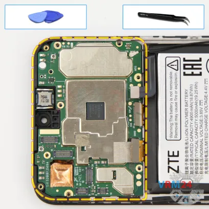 Как разобрать ZTE Blade V50 Design, Шаг 20/1