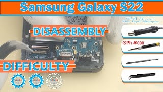 Samsung Galaxy S22 SM-S901U Take apart Disassembly in detail