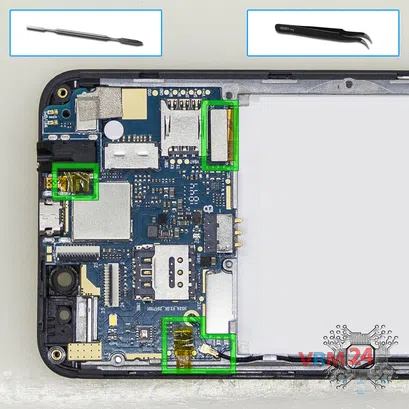 How to disassemble Fly Life Compact 4G, Step 7/1