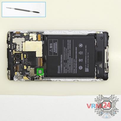 How to disassemble Xiaomi RedMi Note 3, Step 3/1