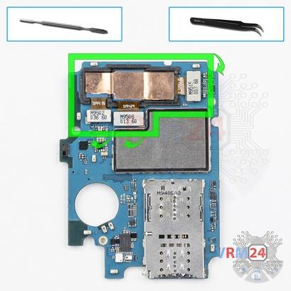 How to disassemble Samsung Galaxy A60 SM-A6060, Step 15/1