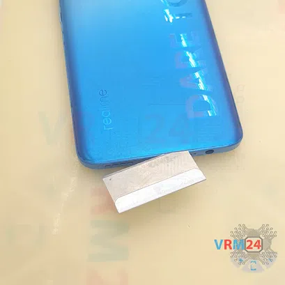 How to disassemble Realme 8 Pro, Step 3/4