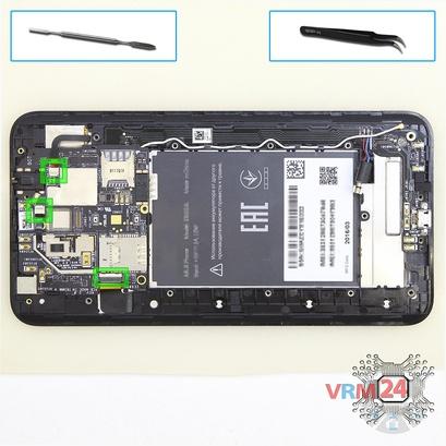 How to disassemble Asus ZenFone 2 Laser ZE601KL, Step 8/1