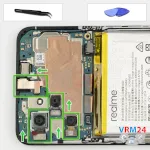 Как разобрать Realme C35, Шаг 12/1