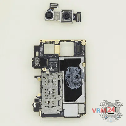 How to disassemble Xiaomi Redmi 6 Pro, Step 16/2