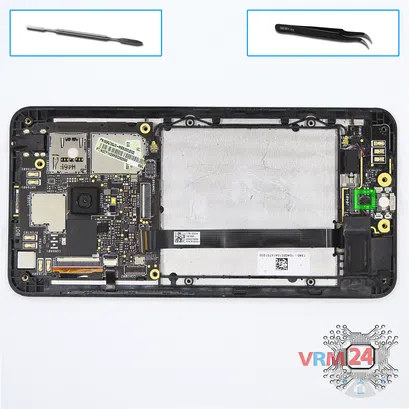 How to disassemble Asus ZenFone 5 A501CG, Step 5/1
