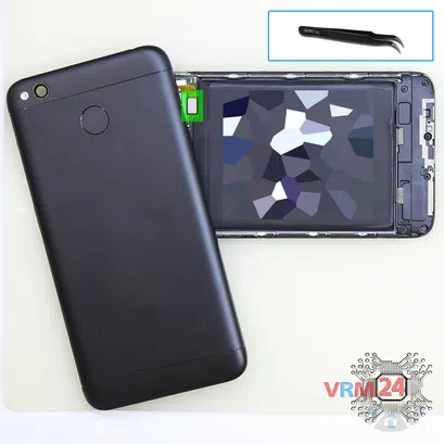 How to disassemble Xiaomi RedMi 4X, Step 3/1