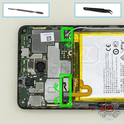 How to disassemble Huawei GR5, Step 15/1