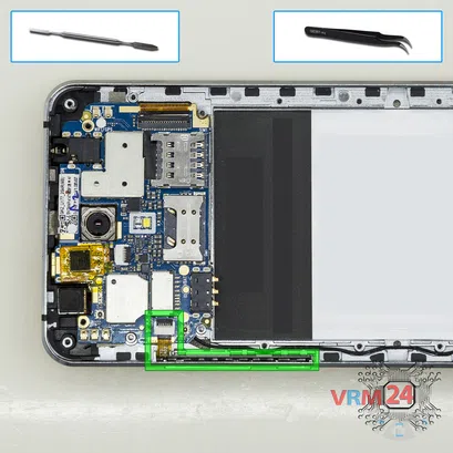 How to disassemble Prestigio Muze X5, Step 7/1