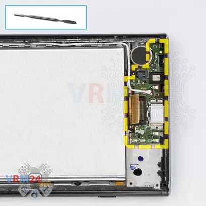Como desmontar Sony Xperia XA2 Plus por si mesmo, Passo 11/1
