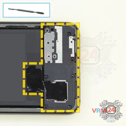 How to disassemble Xiaomi Mi 9 SE, Step 8/1