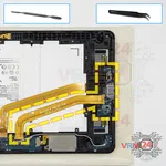 How to disassemble Samsung Galaxy Tab A 10.5'' SM-T595, Step 7/1