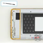 How to disassemble LG K8 (2017) X240, Step 4/1