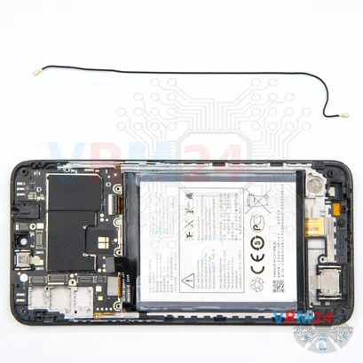 How to disassemble Alcatel 1 SE 5030D, Step 12/2