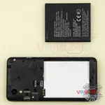 Cómo desmontar ZTE Blade L8, Paso 2/2