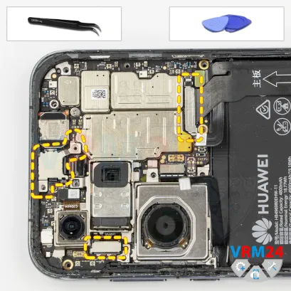 How to disassemble Huawei Pura 70, Step 13/1