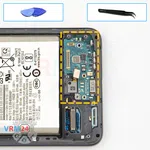How to disassemble Samsung Galaxy S21 FE SM-G990, Step 12/1