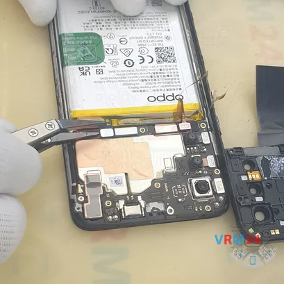 How to disassemble Oppo A55, Step 7/2