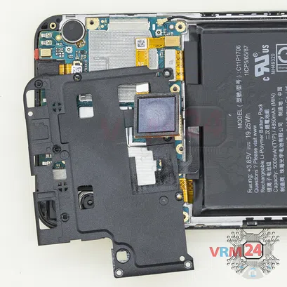 Cómo desmontar Asus Zenfone Max Pro (M1) ZB601KL, Paso 4/2