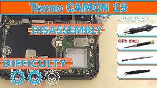 Tecno CAMON 19 Take apart Disassembly in detail