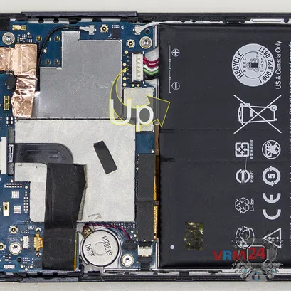 Cómo desmontar HTC One X9, Paso 4/2