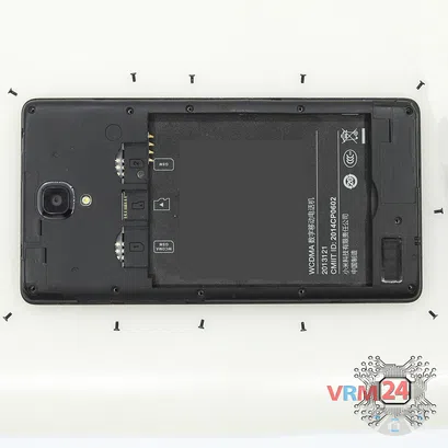 How to disassemble Xiaomi RedMi Note, Step 3/2