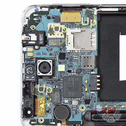 How to disassemble Samsung Galaxy Note 3 SM-N9000, Step 9/2