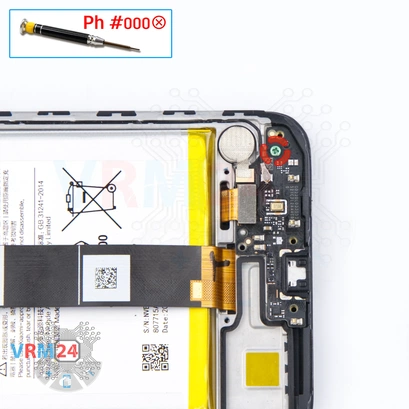How to disassemble Xiaomi Redmi 10A, Step 11/1