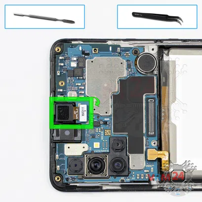 Cómo desmontar Samsung Galaxy A51 SM-A515, Step 10/1