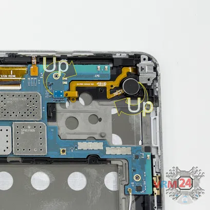 Cómo desmontar Samsung Galaxy Note Pro 12.2'' SM-P905, Paso 17/2