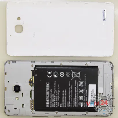 How to disassemble Huawei Honor 3X, Step 1/2