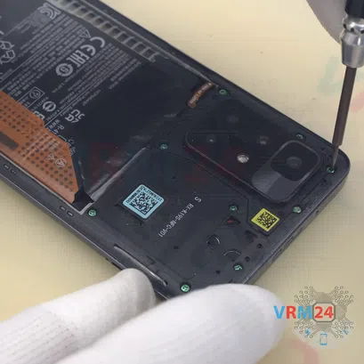 How to disassemble Xiaomi RedMi 10, Step 4/3