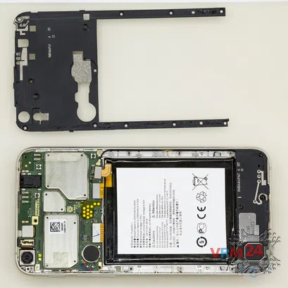 How to disassemble Alcatel OT Shine Lite 5080X, Step 4/2