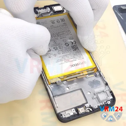 How to disassemble Realme C53, Step 15/3